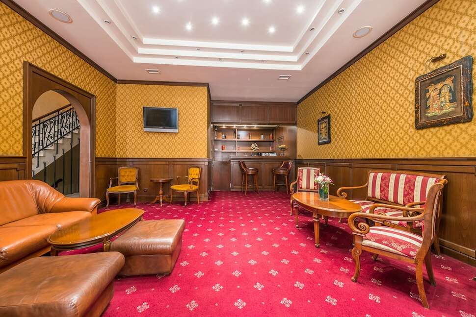 Een foto van het interieur van Sveta Sofia
