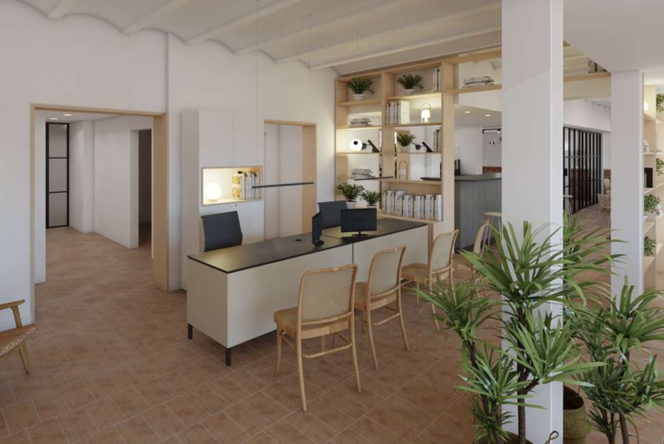Een foto van de faciliteiten bij Hotel GHT Miratge
