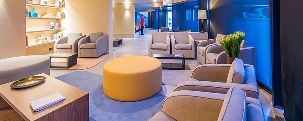 Een foto van het interieur van Hotel Dom Henrique