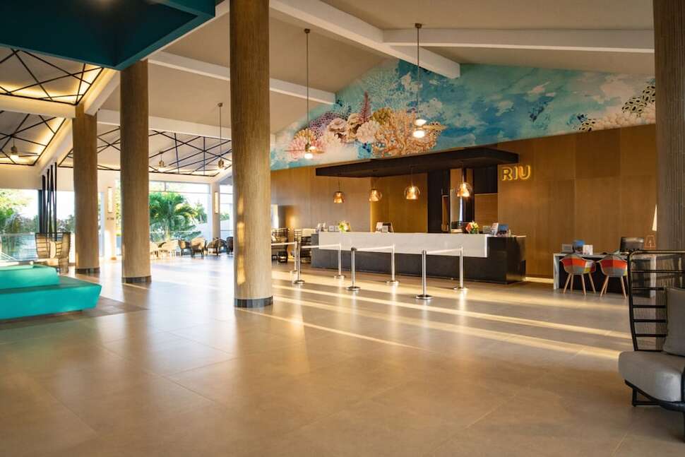 Een foto van het interieur van Riu Palace Tropical Bay