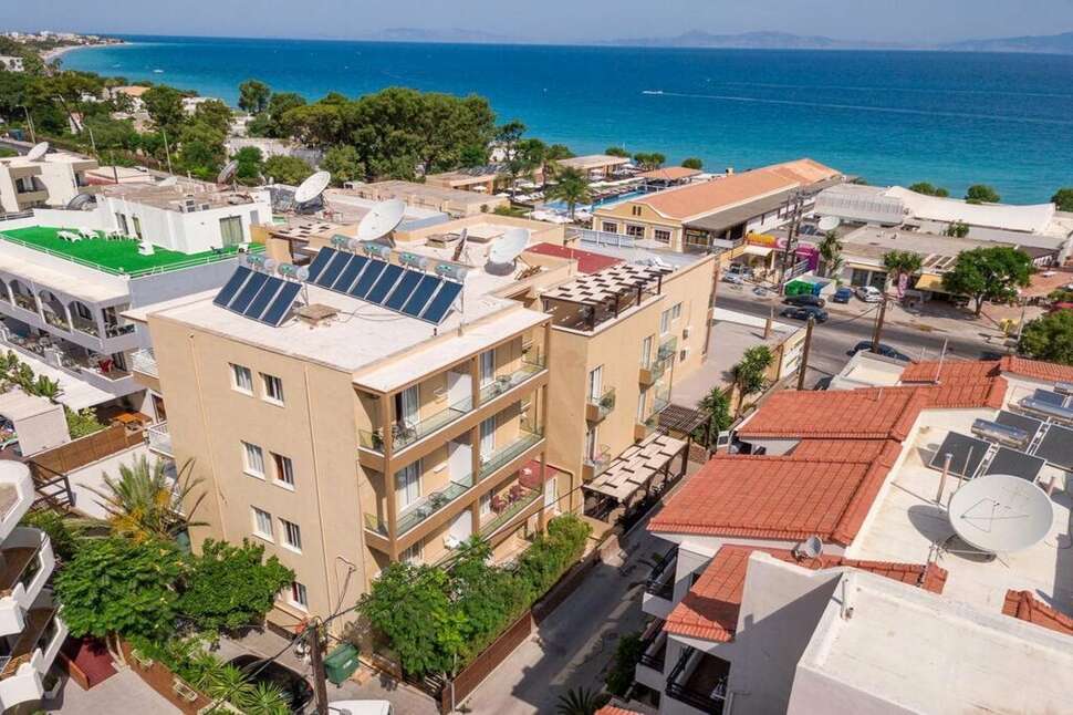 Ein Foto von der Außenansicht des Filmar Hotel