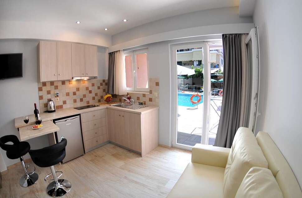 Een foto van Aggelos Appartementen & Deluxe Studios