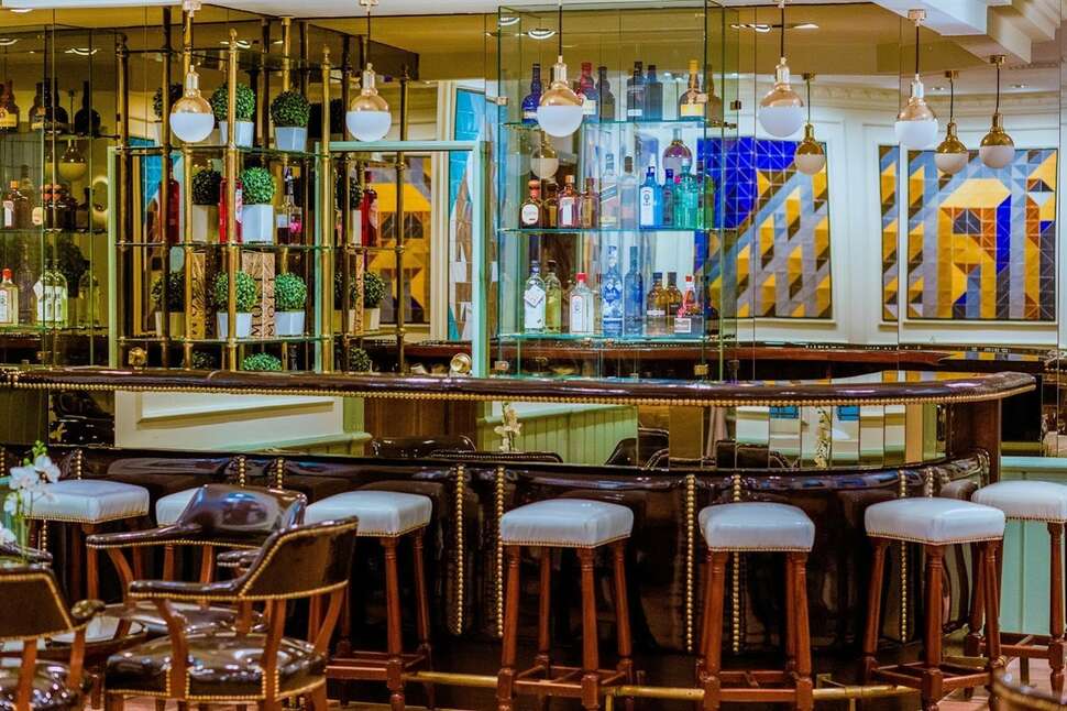 Een foto van de faciliteiten bij Hotel Ópera