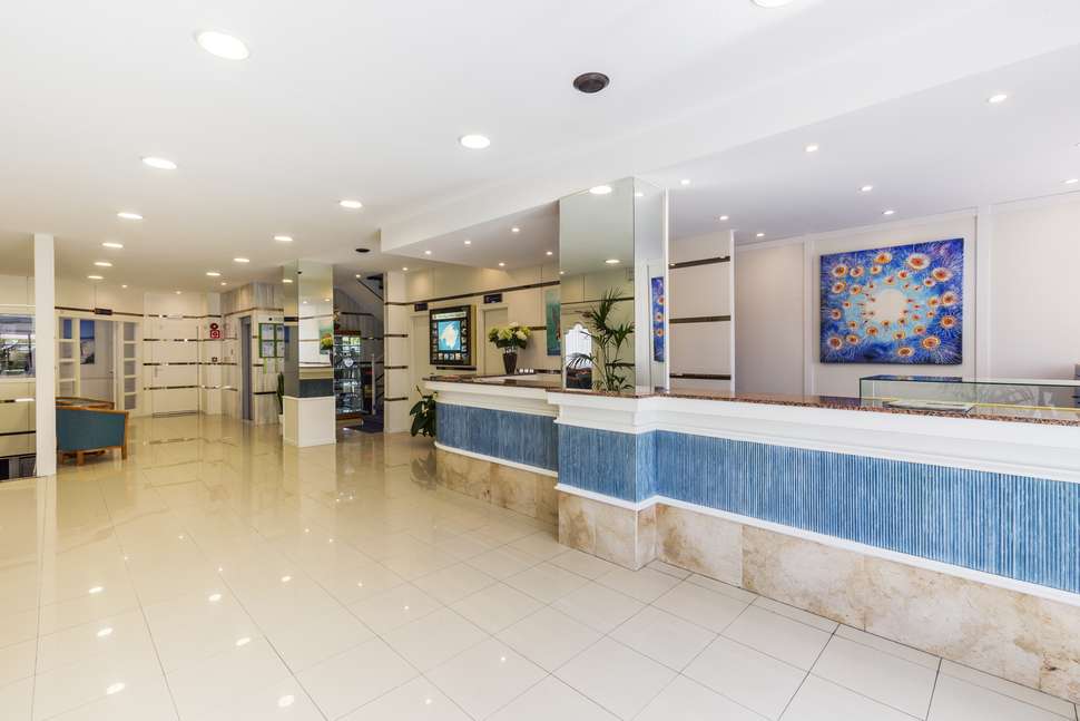 Een foto van de buitenkant van Don Miguel Playa Hotel