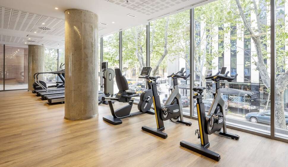 Ein Foto von den Einrichtungen im Hotel Ilunion Barcelona
