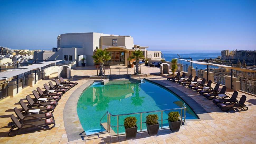 Een foto van een overzicht van Malta Marriott Hotel & Spa