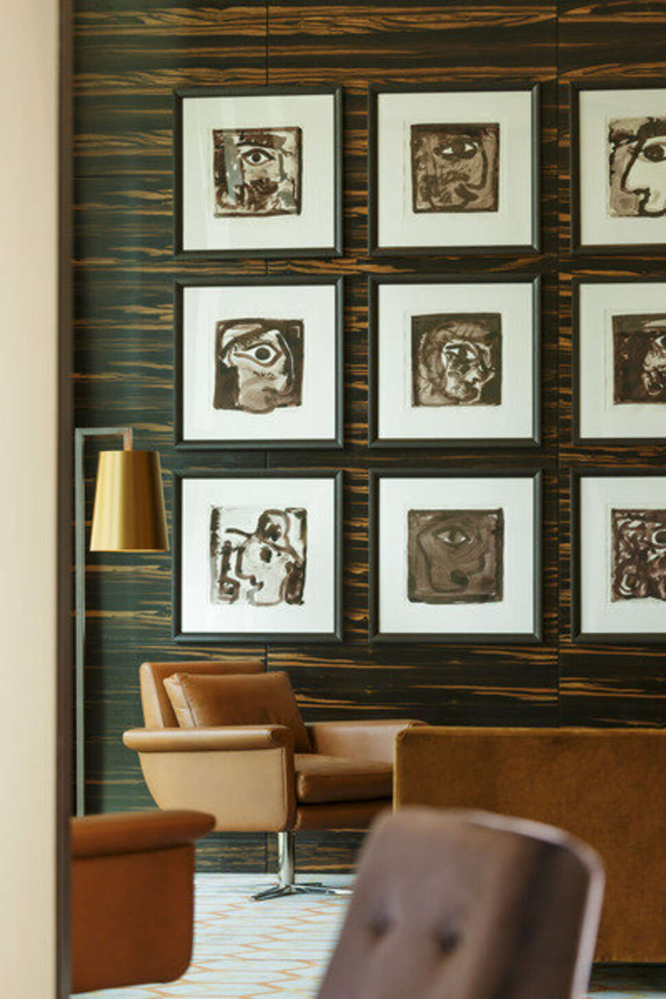 Een foto van het interieur van Ameron Köln Hotel Regent