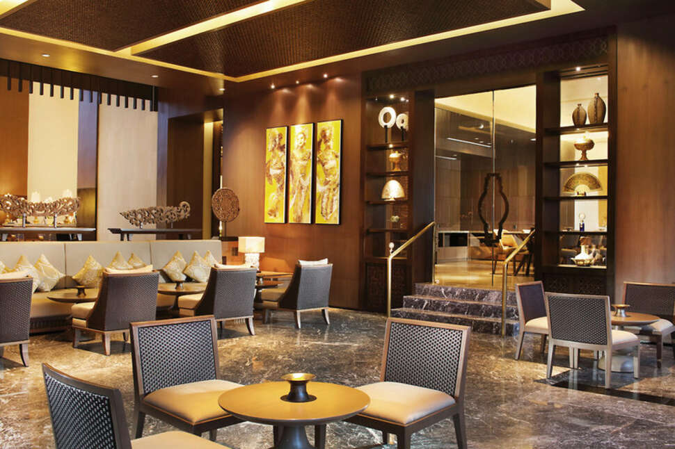 Een foto van het interieur van The Anvaya Beach Resort Bali