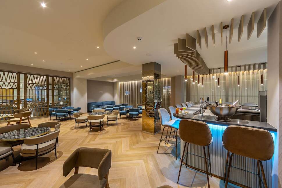 Een foto van de faciliteiten bij Faros Hotel