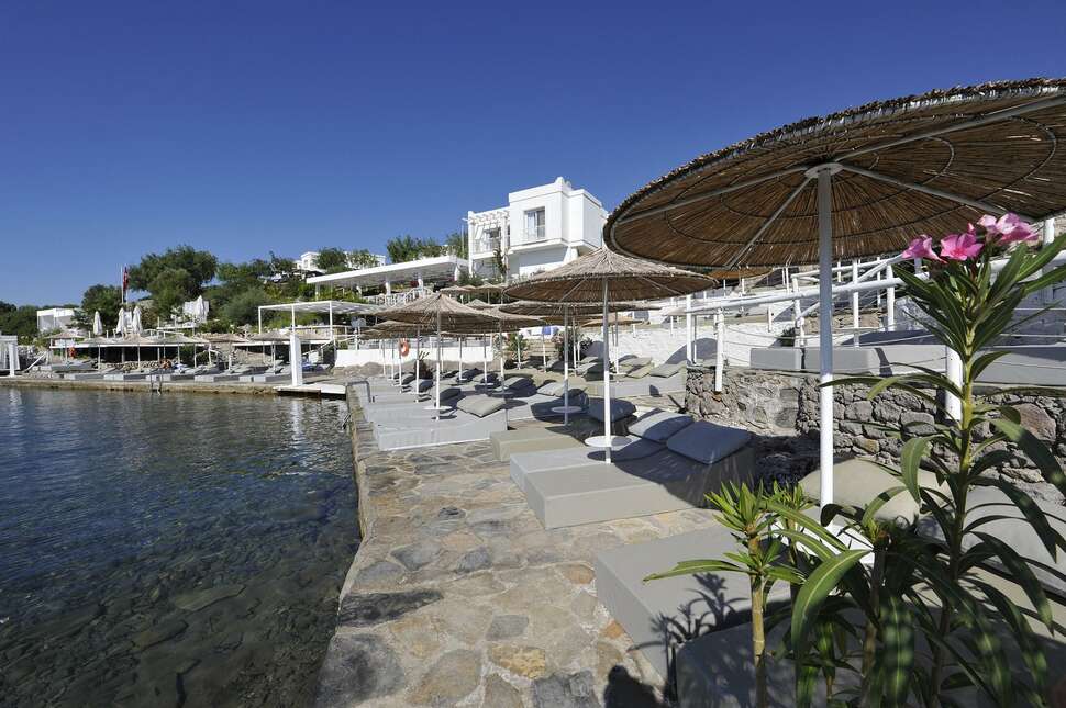 Een foto van de buitenkant van Doria Hotel Bodrum
