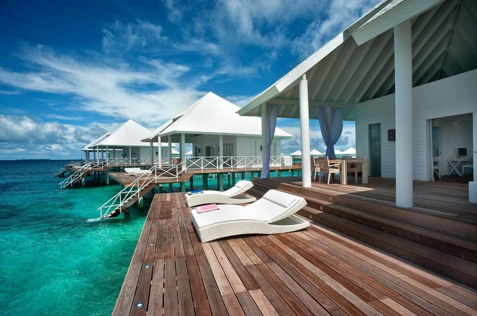 Ein Foto Diamonds Thudufushi Beach & Water Villas
