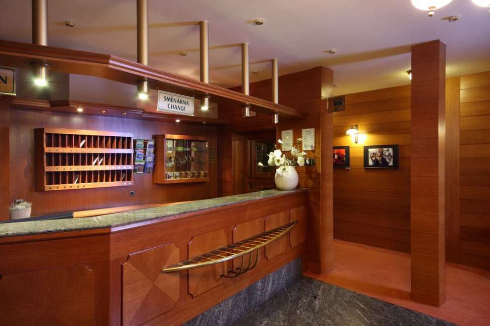 Een foto van de faciliteiten bij Hotel Snezka