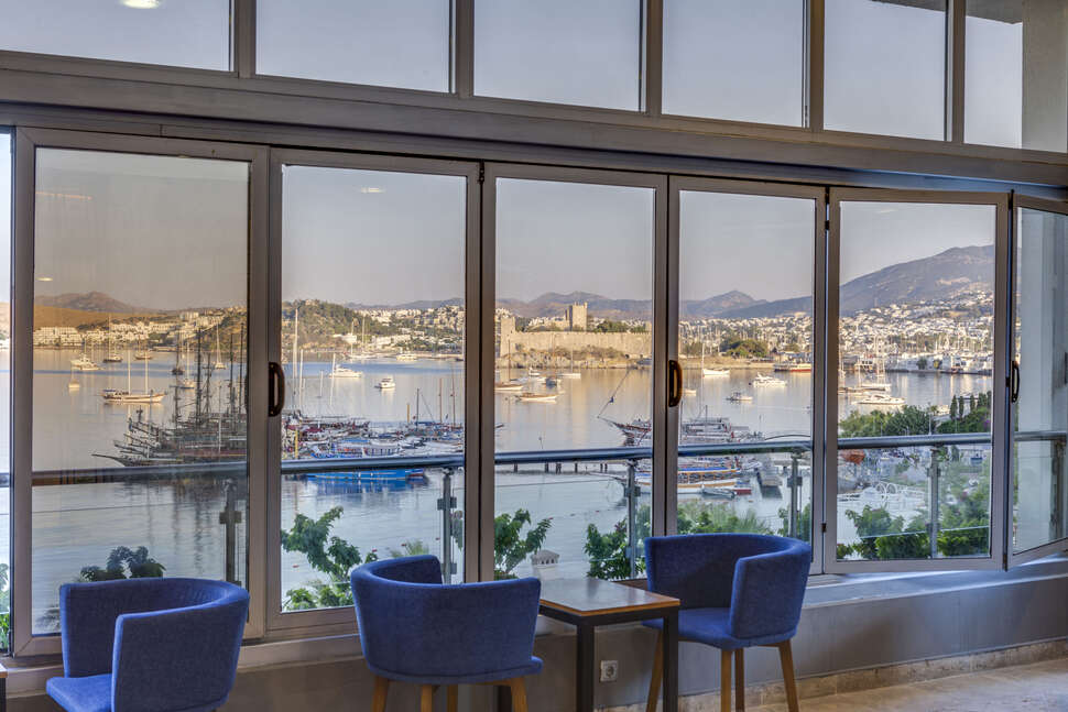 Een foto van het interieur van Diamond of Bodrum