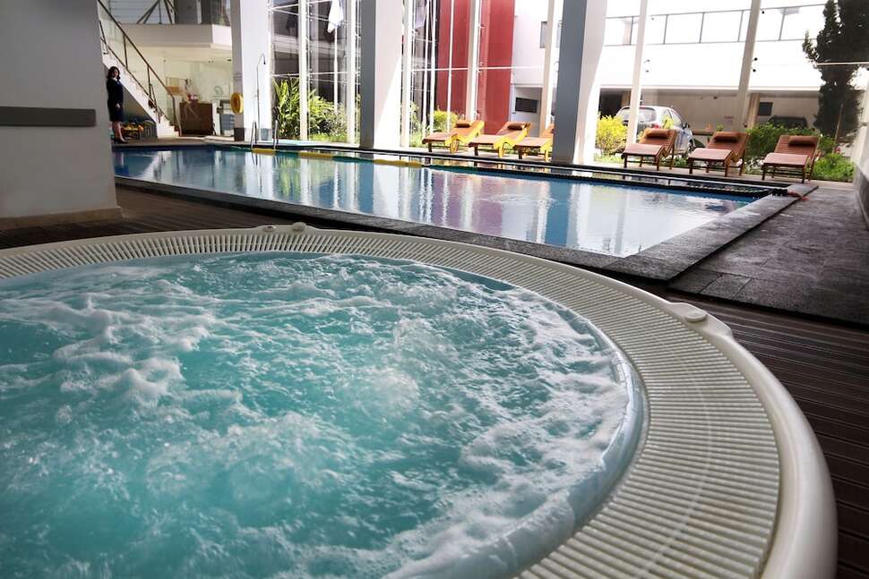 Een foto van de faciliteiten bij Aparthotel Antillia
