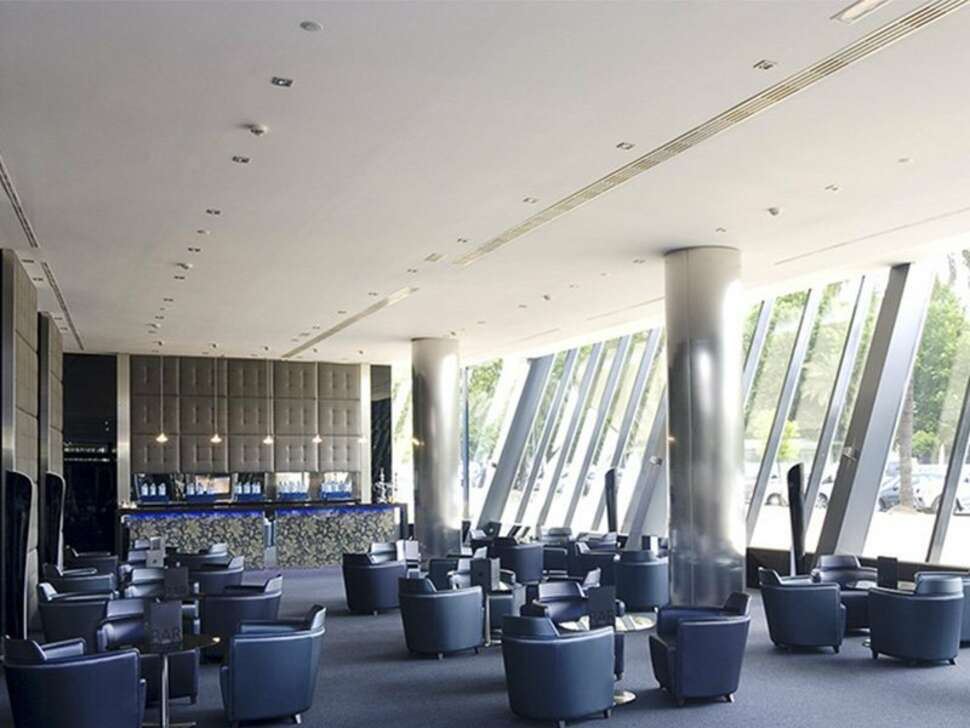 Een foto van het interieur van Eurostars Palace