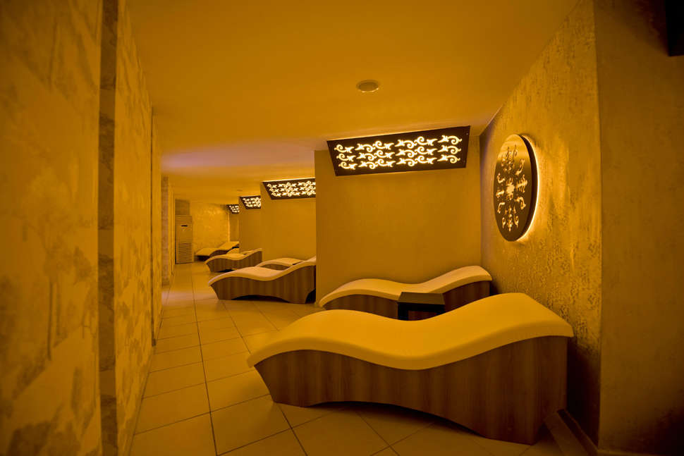 Een foto van de faciliteiten bij Doganay Beach Club