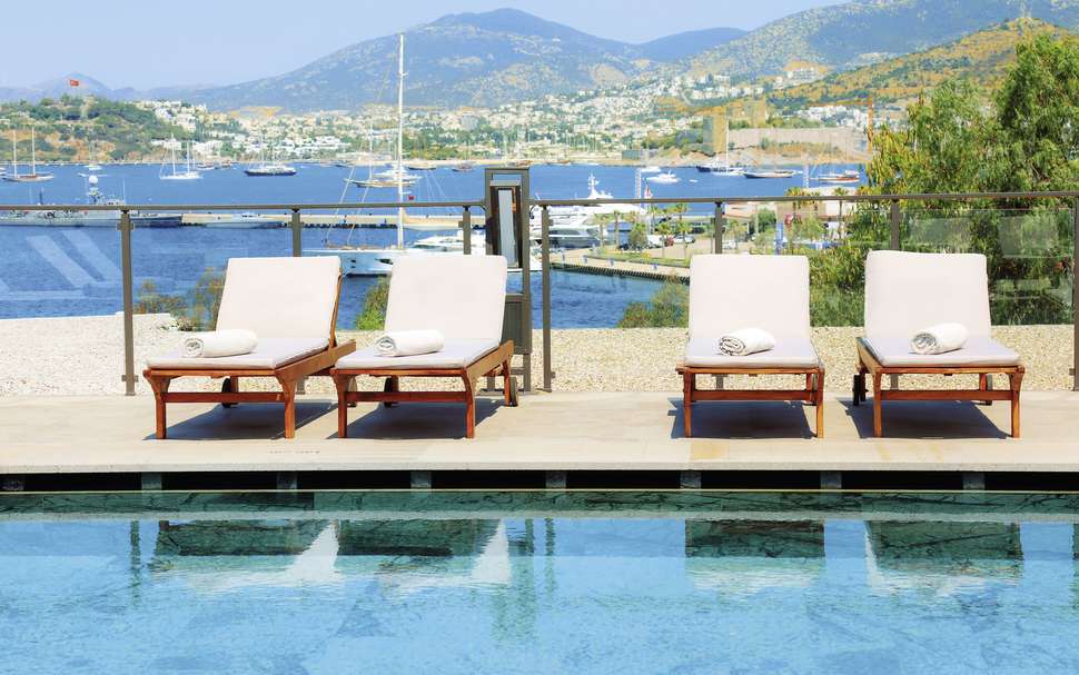 Een foto van het zwembad bij Senses Hotel Bodrum