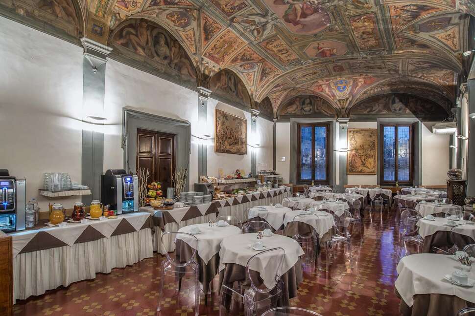 Een foto van de faciliteiten bij Hotel Paris Florence