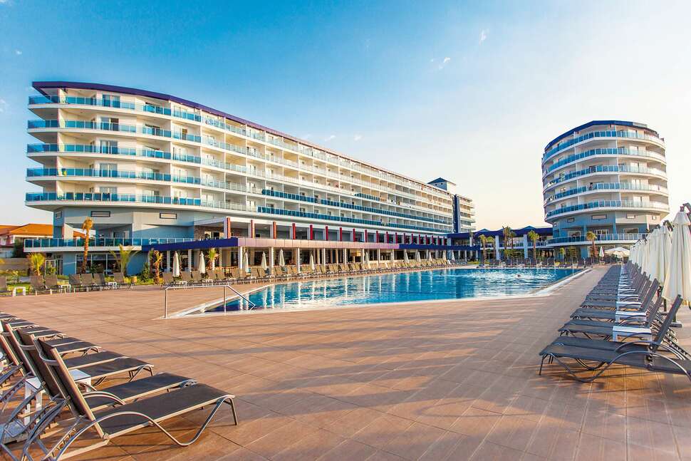Een foto van een overzicht van Hotel Eftalia Marin