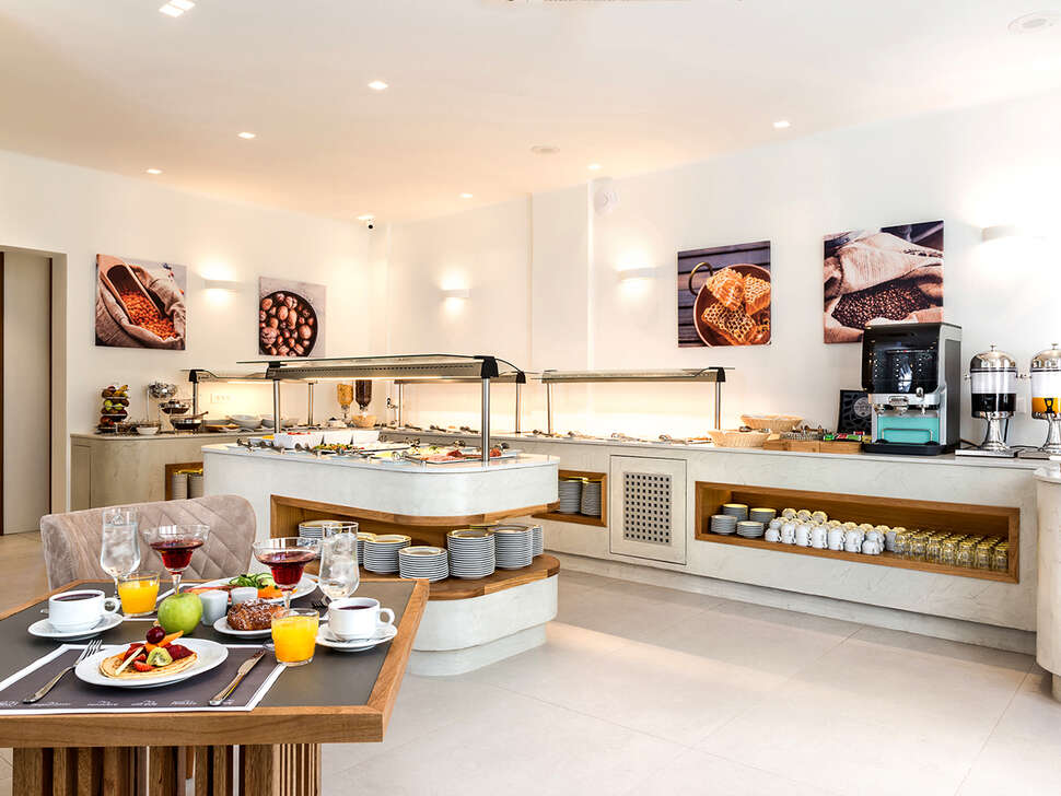 Een foto van de faciliteiten bij Strogili Hotel