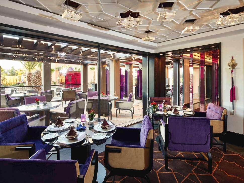 Een foto van de faciliteiten bij Mövenpick Hotel Mansour Eddahbi Marrakech
