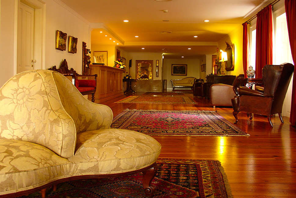Een foto van het interieur van Quinta Do Monte Panoramic Gardens