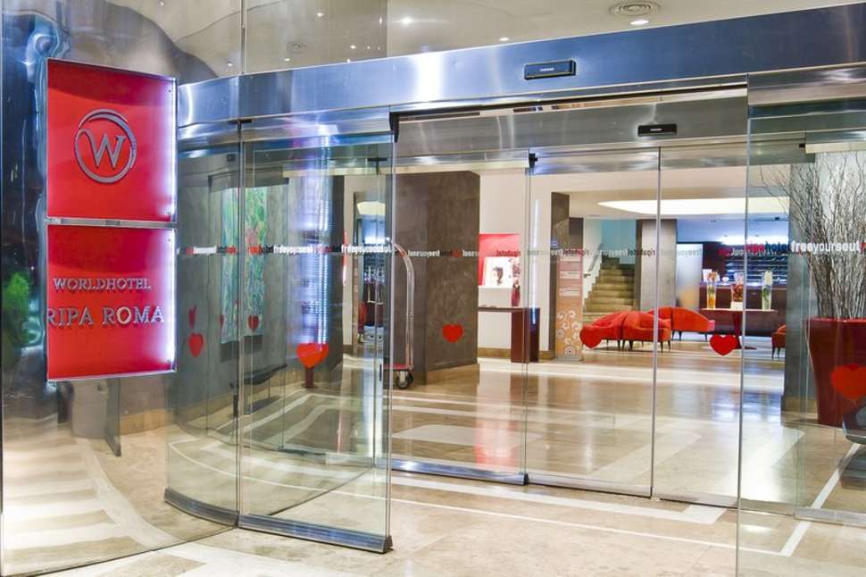 Een foto van het interieur van Hotel Ripa
