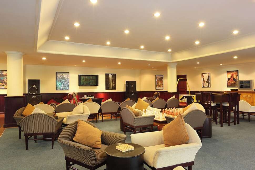 Een foto van het interieur van Grand Mirage Resort & Thalasso Bali
