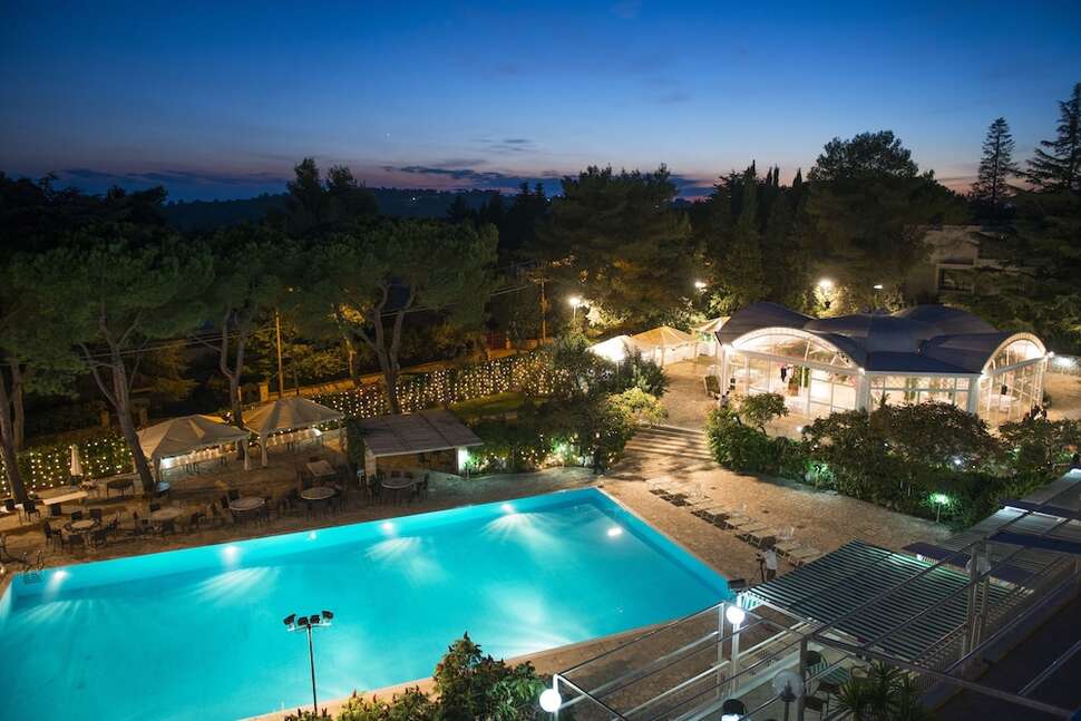 Een foto van het zwembad bij Hotel Sierra Silvana