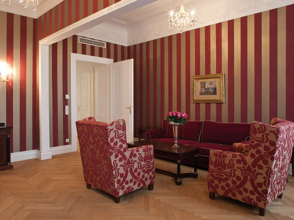 Een foto van het interieur van Austria Trend Parkhotel Schonbrunn