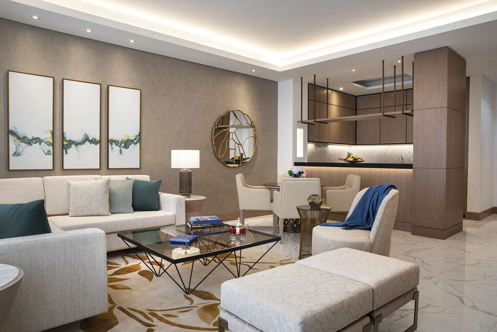 Een foto van Al Jaddaf Rotana Suite Hotel