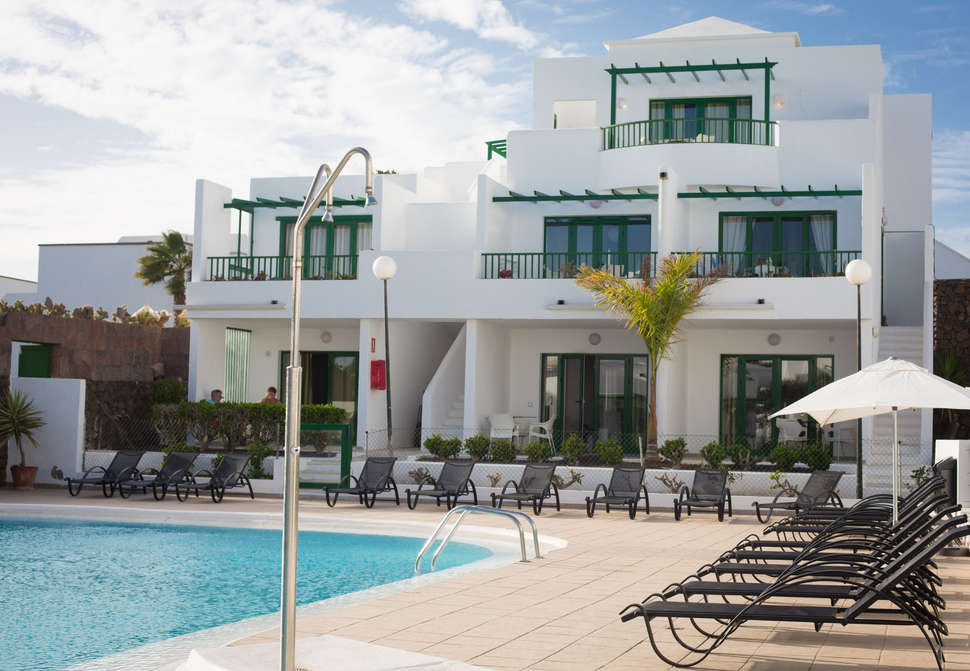 Ein Foto vom Pool im El Guarapo Apartments