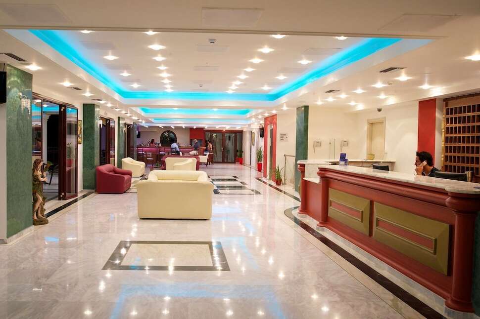 Een foto van het interieur van Hotel Kefalonia Bay Palace