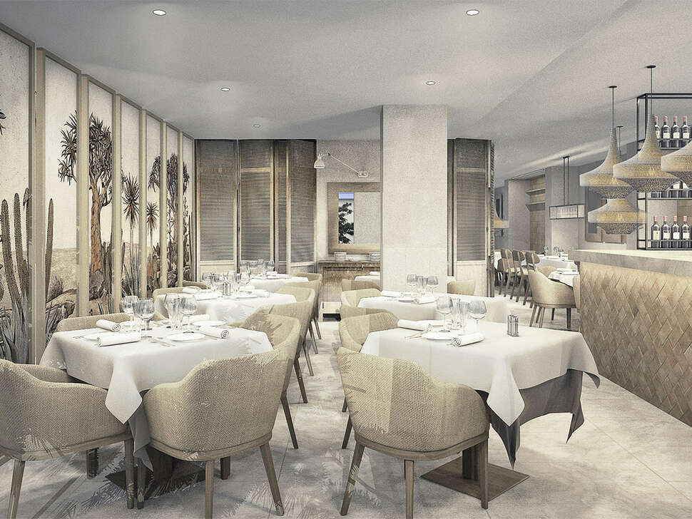 Een foto van de faciliteiten bij Barefoot Hotel Mallorca