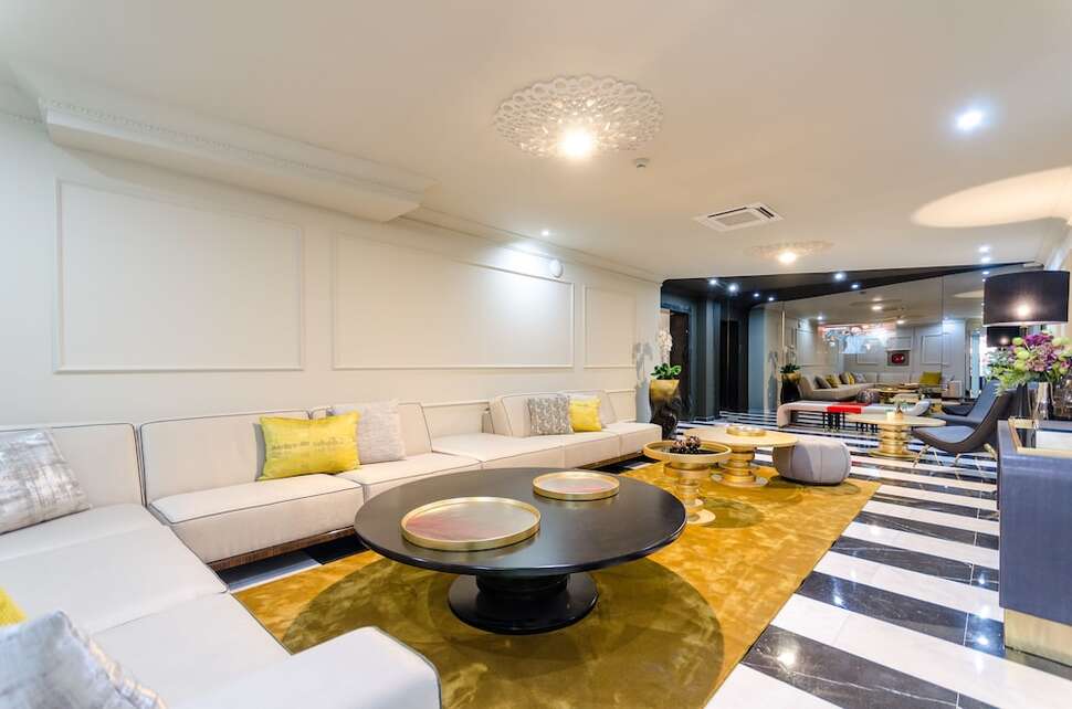 Een foto van het interieur van Hotel Borges Chiado