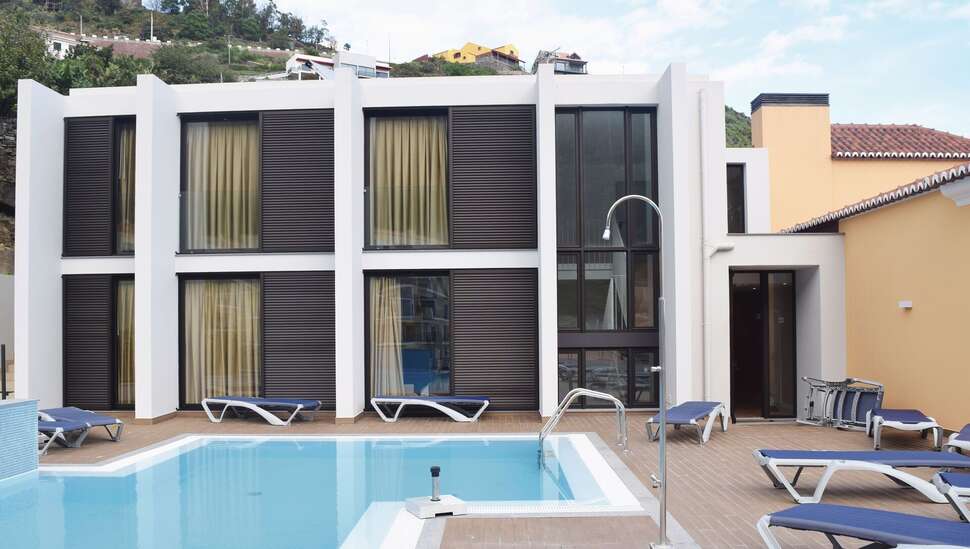 Een foto van het zwembad bij Hotel Solar do Bom Jesus
