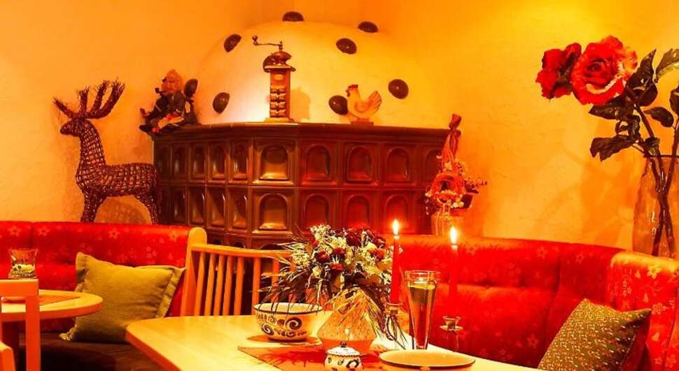 Een foto van het interieur van Familienhotel Berghof
