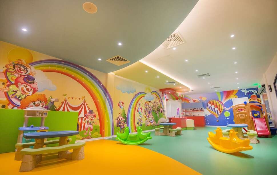 Een foto van de faciliteiten bij Adams Beach Hotel