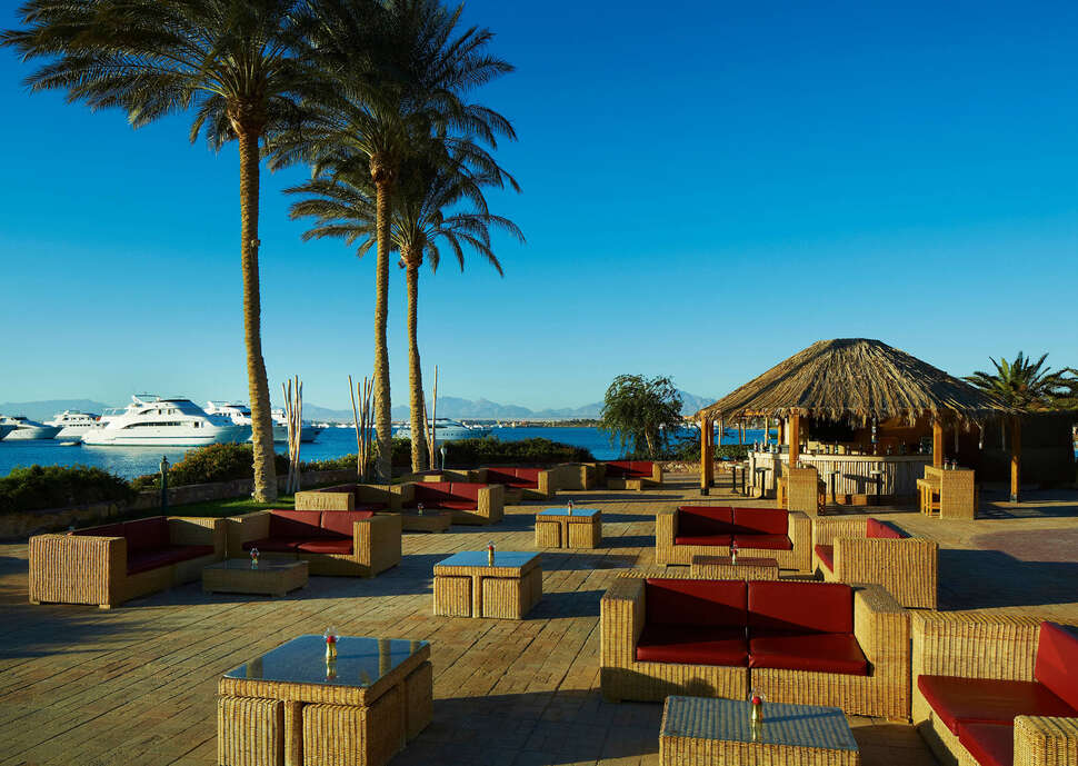 Een foto van het strand bij Hurghada Marriott Beach Resort