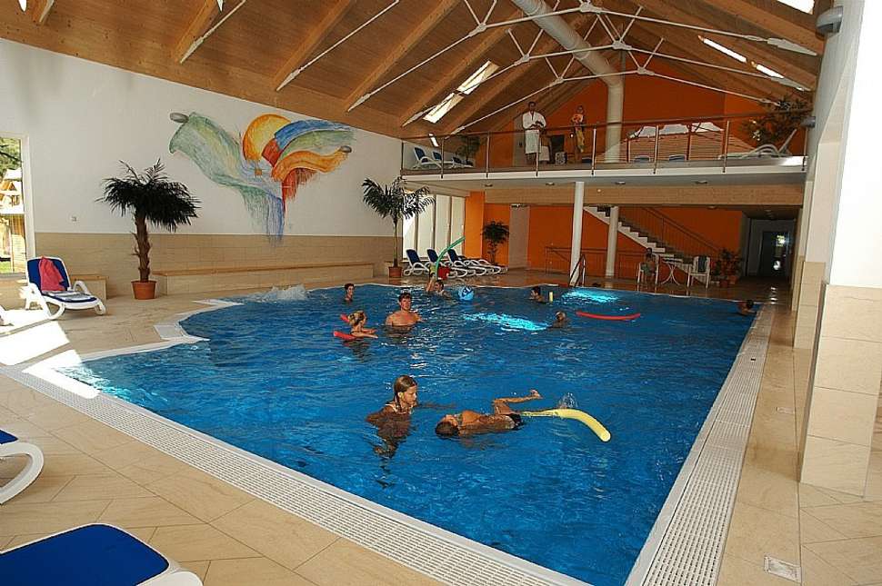 Een foto van het zwembad bij Vakantiepark Kreischberg