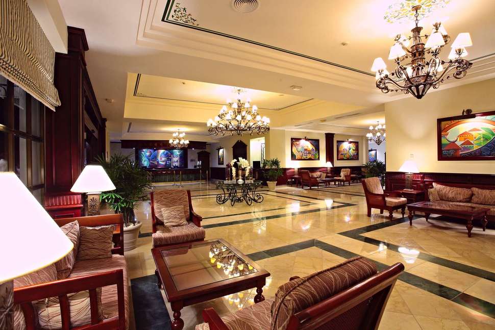 Een foto van het interieur van Grand Bahia Principe Cayacoa