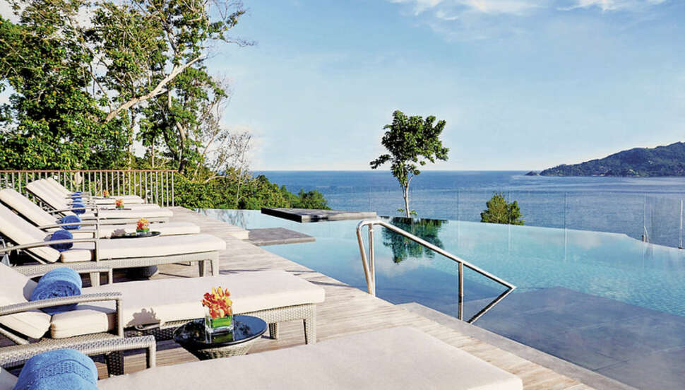 Ein Foto vom Pool im Amari Phuket
