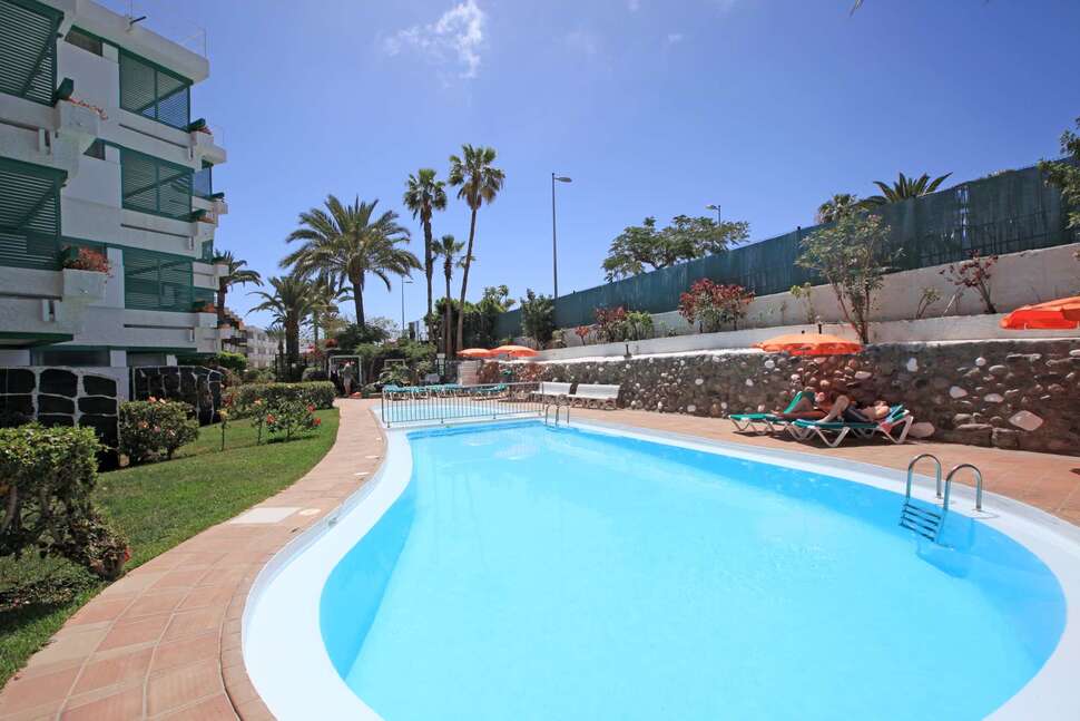 Een foto van een overzicht van Appartementen Maba Playa