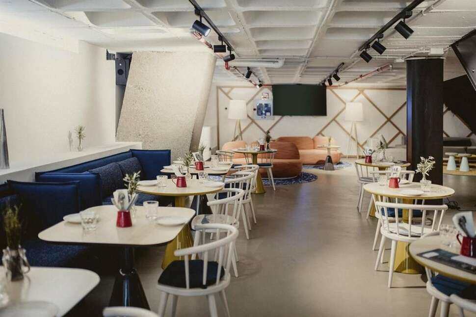 Een foto van de faciliteiten bij Hotel Novotel Sevilla