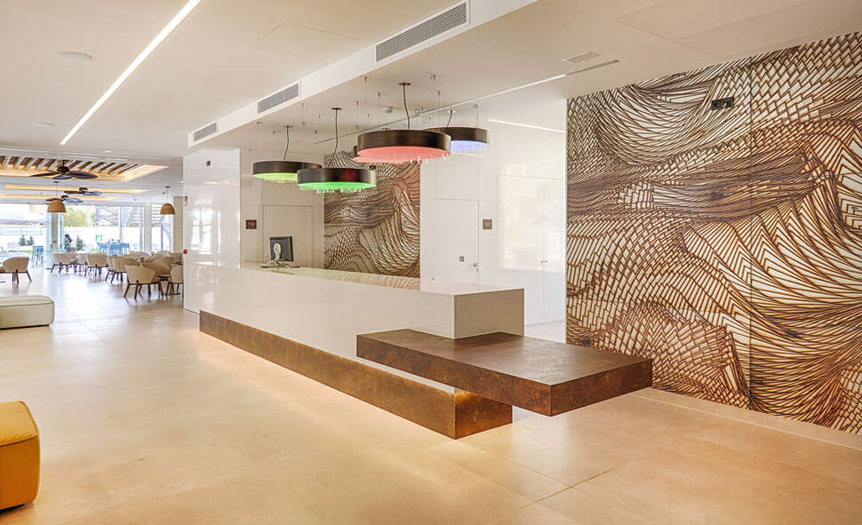 Een foto van het interieur van Hotel Benidorm Centre