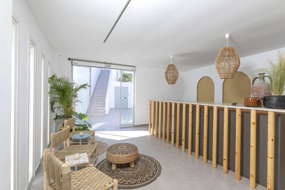 Een foto van het interieur van Secret View Hotel