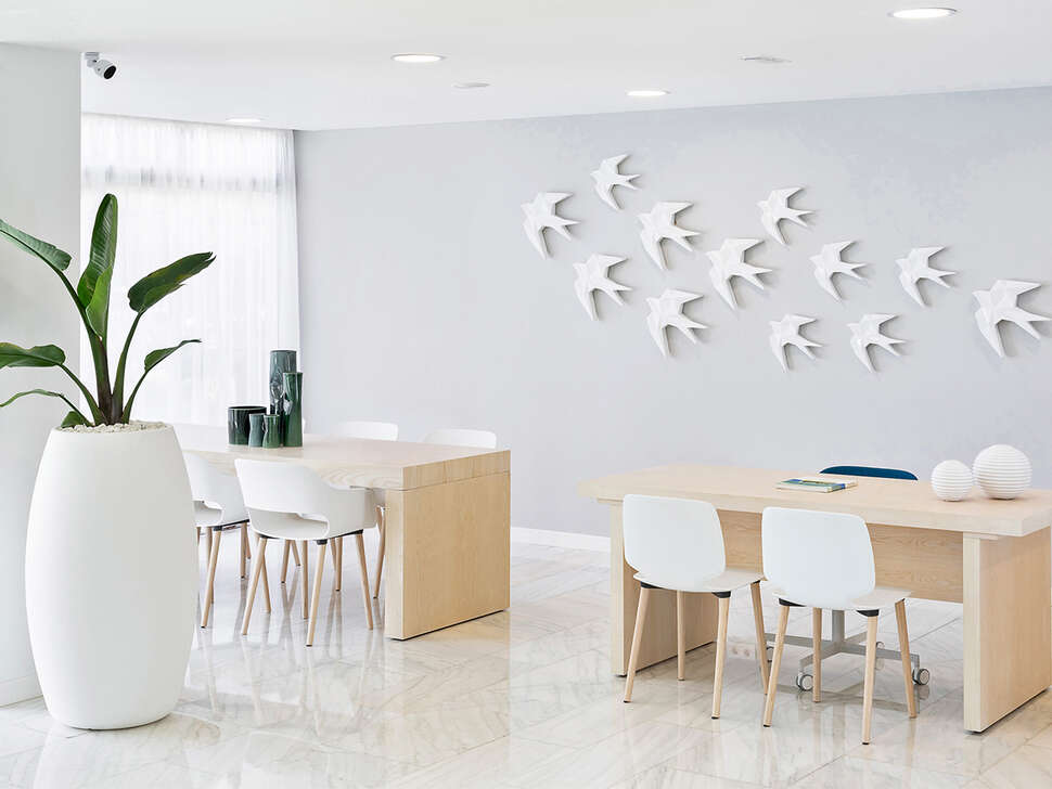 Een foto van het interieur van Blue Sea Interpalace