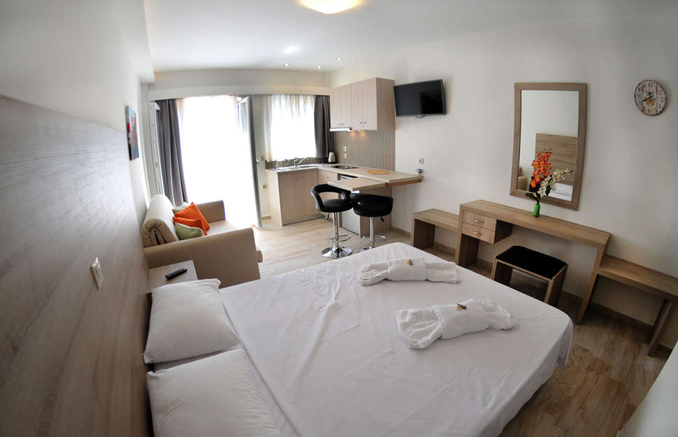 Een foto van Aggelos Appartementen & Deluxe Studios