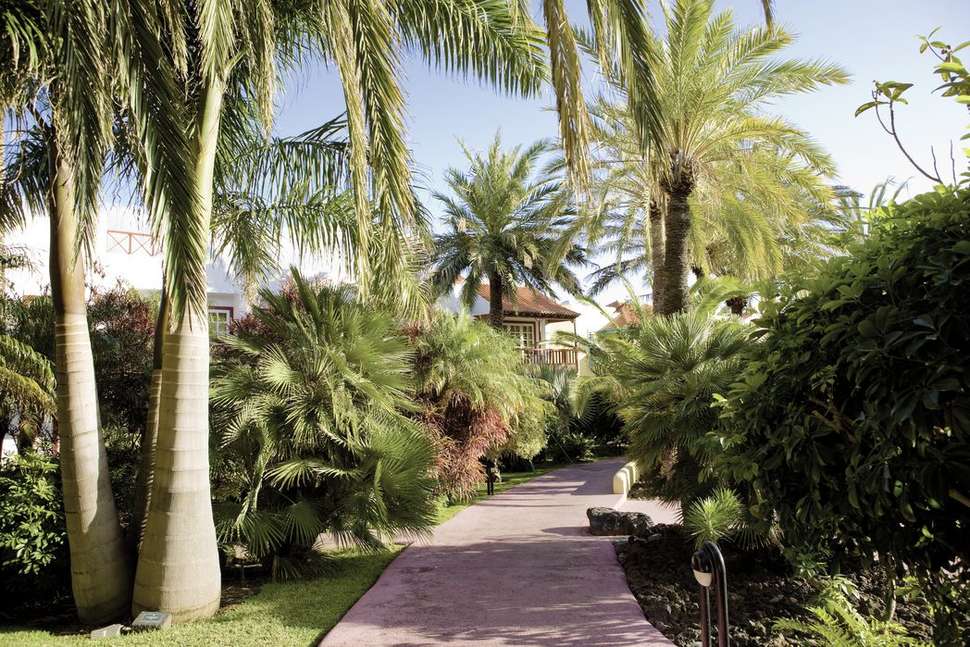 Een foto van het terras bij Hacienda San Jorge