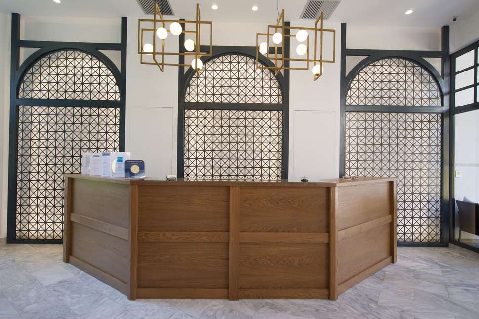 Ein Foto vom Innenbereich im Mirabel City Center Hotel